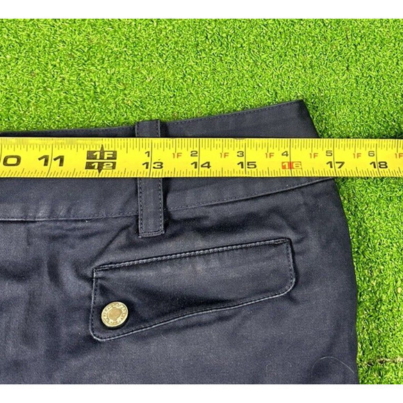 POLO GOLF Ralph Lauren Women blue Sz 10 Polo Poly Skort Pockets Polyester Blend - Picture 4 of 8
